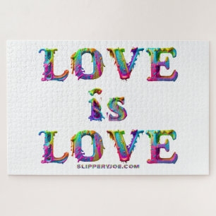 Puzzle SlipperyJoe el amor es amor goteando derretirse di