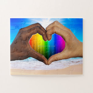 Puzzle SlipperyJoe es un hombre interracial de dos manos.