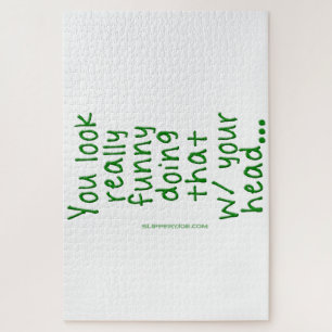 Puzzle SlipperyJoe está haciendo eso con tu cabeza.