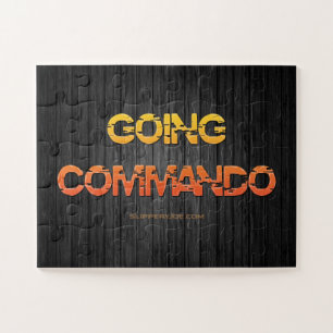 Puzzle SlipperyJoe va de comando de naranja amarillo bl