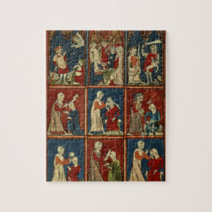 Puzzle Sloane escenas médicas y bíblicas de 1977 fol.2V,