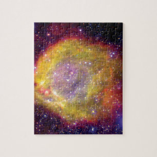 Puzzle SMC WR7 Estrella binaria Nebulosa - Hubble Space P