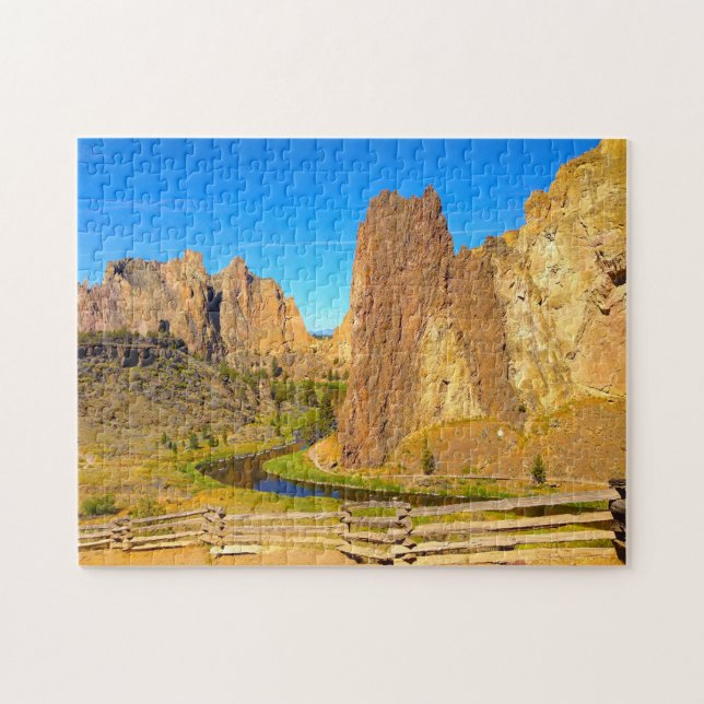 Puzzle Smith Rock Oregon. (Horizontal)
