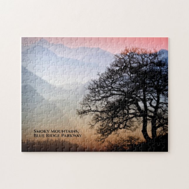 Puzzle Smokies Blue Ridge Parkway Sunset Photography (Horizontal)