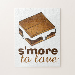 Puzzle S'more To Love Chocolate Marshmallow Camp Smores