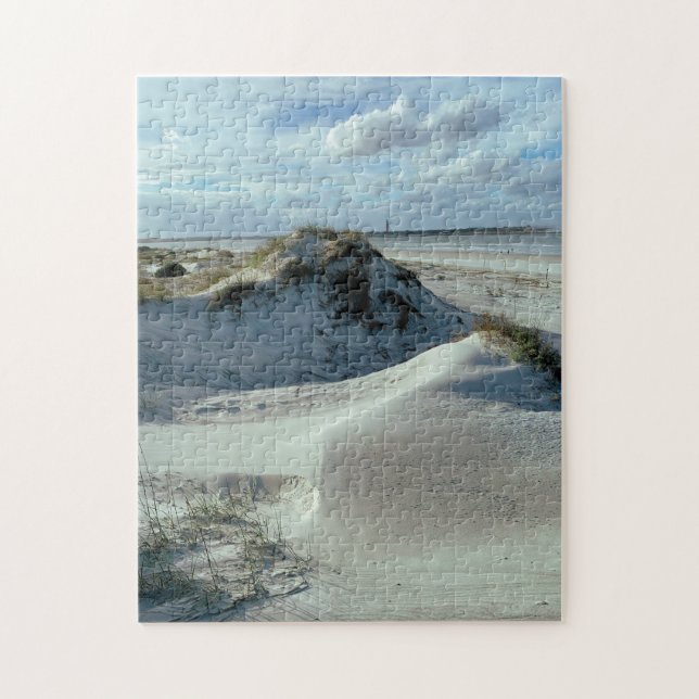 Puzzle Smyrna Dunes Ponce Inlet Florida Beach View (Vertical)