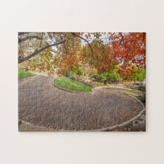 Puzzle Snake Alley en Burlington, Iowa.