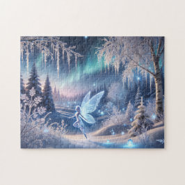 Puzzle Snow Fairy Icy Winter Wonderland