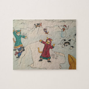 Puzzle Snowball Fight