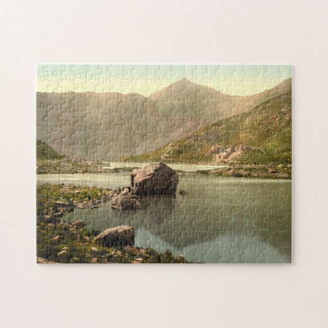 Puzzle Snowdon de Llyn Llydaw, Gwynedd, País de Gales (Horizontal)