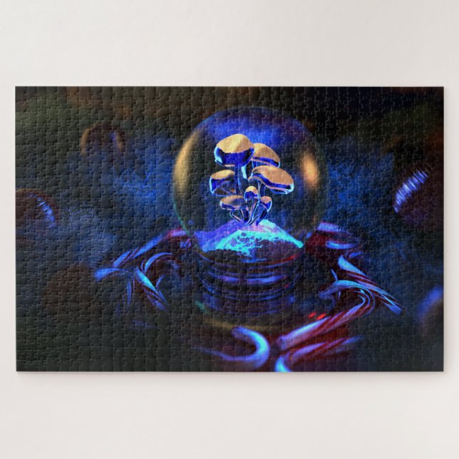 Puzzle Snowglobe (Fluorescencia) (Horizontal)