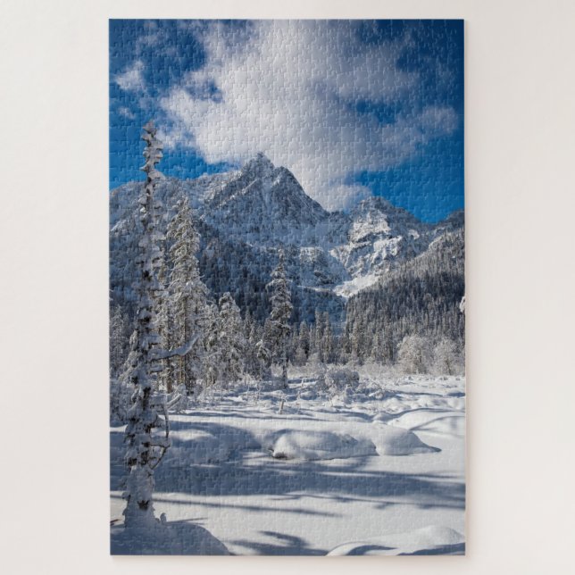 Puzzle Snowley Mountain Wonderland (Vertical)