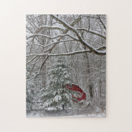 Puzzle Snowley Red Barn