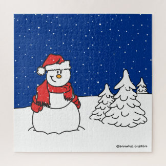 Puzzle Snowman