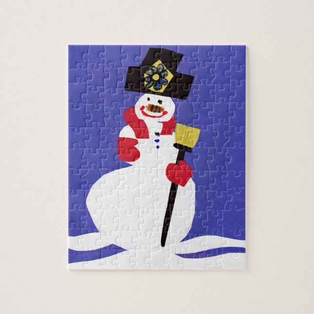 Puzzle Snowman por VictoriaShaylee (Vertical)