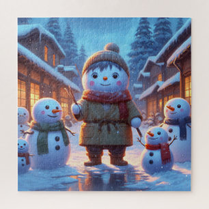 Puzzle Snowmen