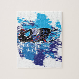 Puzzle Snowmobiler gráfico