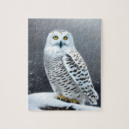 Puzzle Snowy Owl