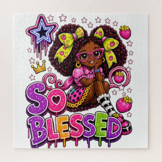 Puzzle So Blessed™ StarBerry | Fresa Niña Linda