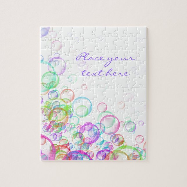 Puzzle Soap Bubbles (Vertical)