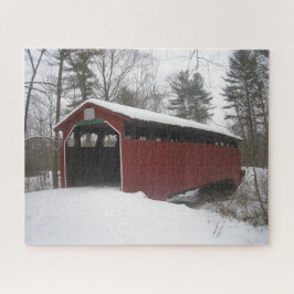 Puzzle "Sobre el río y a través del bosque"