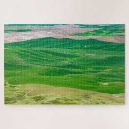 Puzzle Sobre el verde pájaro de Steptoe Butte duro