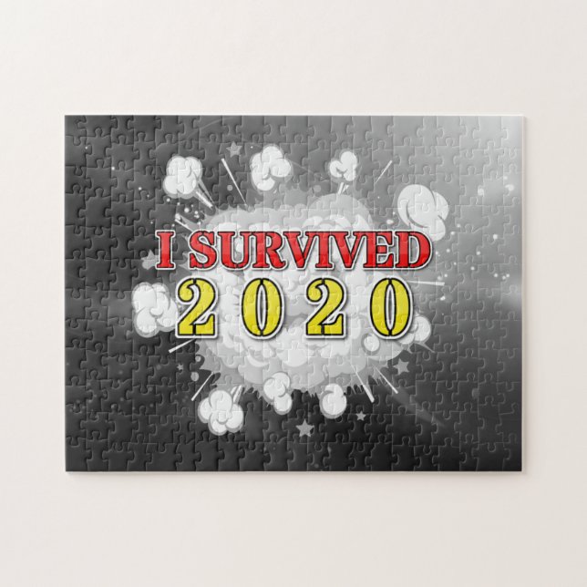 Puzzle Sobreviví a la explosión de 2020 (Horizontal)
