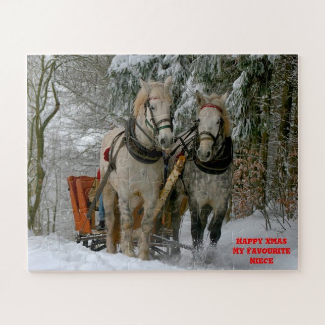 Puzzle Sobrina de Navidad (Horizontal)