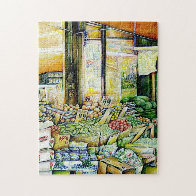 Puzzle Socavar la gentrificación artística (Vertical)
