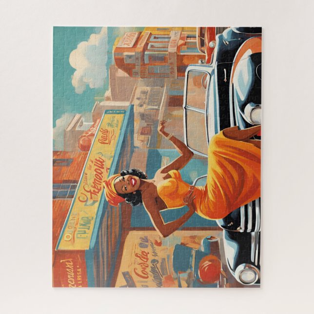 Puzzle Sofisticado en la ciudad (Vertical)