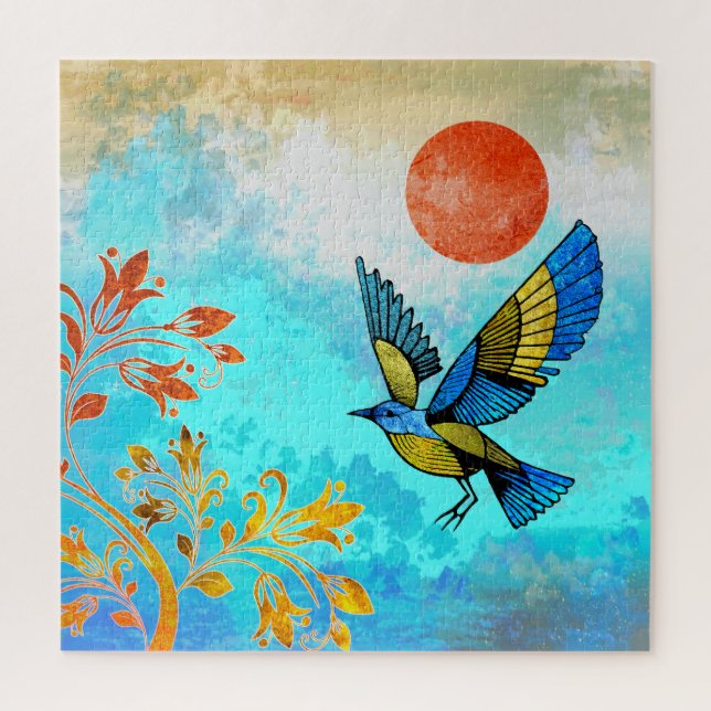 Puzzle Sol de árbol de aves (Vertical)