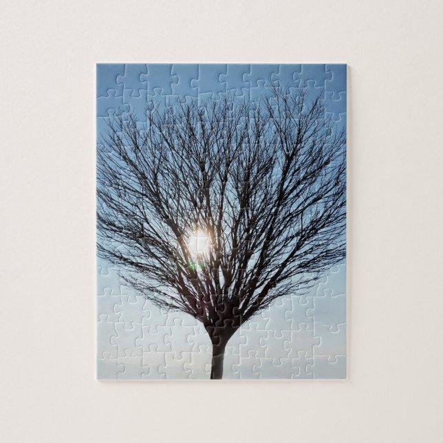 Puzzle sol de invierno (Vertical)