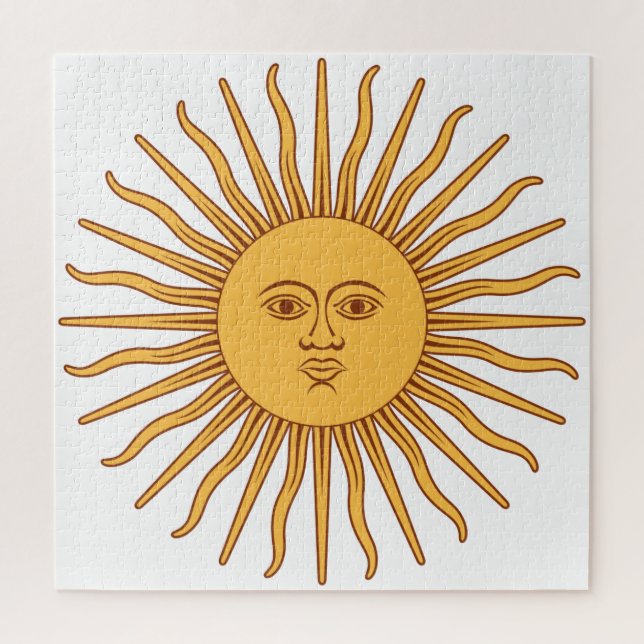 Puzzle Sol de mayo (Vertical)