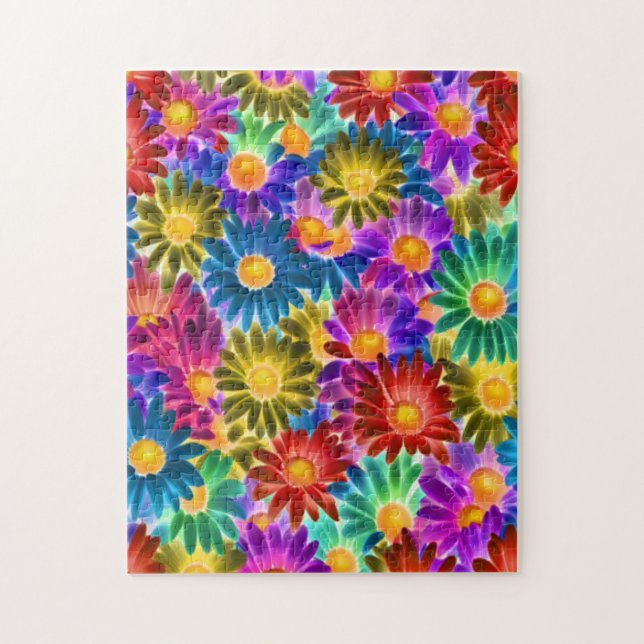 Puzzle Sol floral #444 - (Vertical)