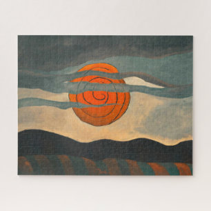 Puzzle Sol Rojo   Arthur Dove  