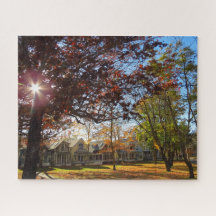 Sol y cabañas otoñales - Viñal de Martha