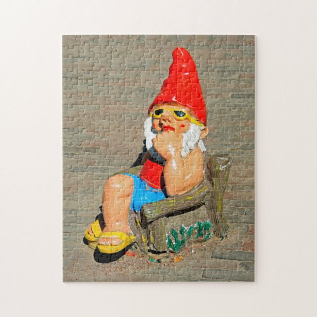 Puzzle Solárium garden gnome 252-pc (Vertical)