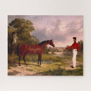 Puzzle Soldado con el caballo de un oficial