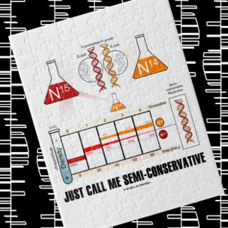 Puzzle Sólo llámame biología molecular semiconservadora