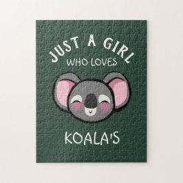 Puzzle Sólo un chica que ama el de Koala