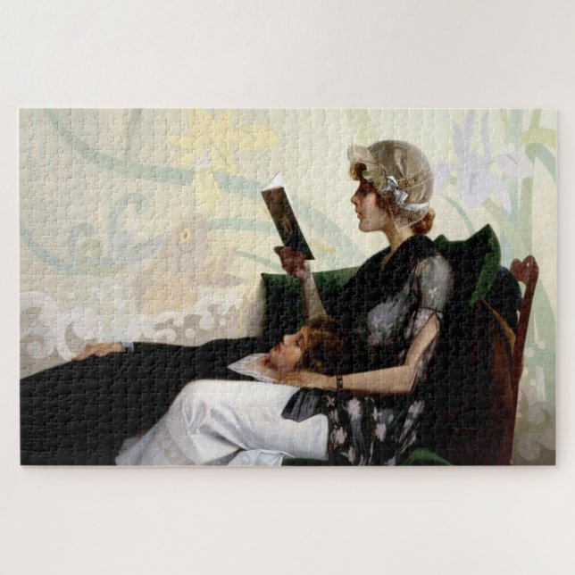 Puzzle Sólo un par de chicas de Harry Watrous (Horizontal)