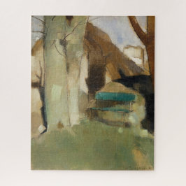 Puzzle Sombra en la pared, Helene Schjerfbeck