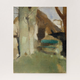Puzzle Sombra en la pared, Helene Schjerfbeck