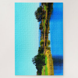 Puzzle "Sombras de árbol en Lincoln #2"