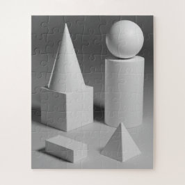 Puzzle Sombreado de formas geométricas