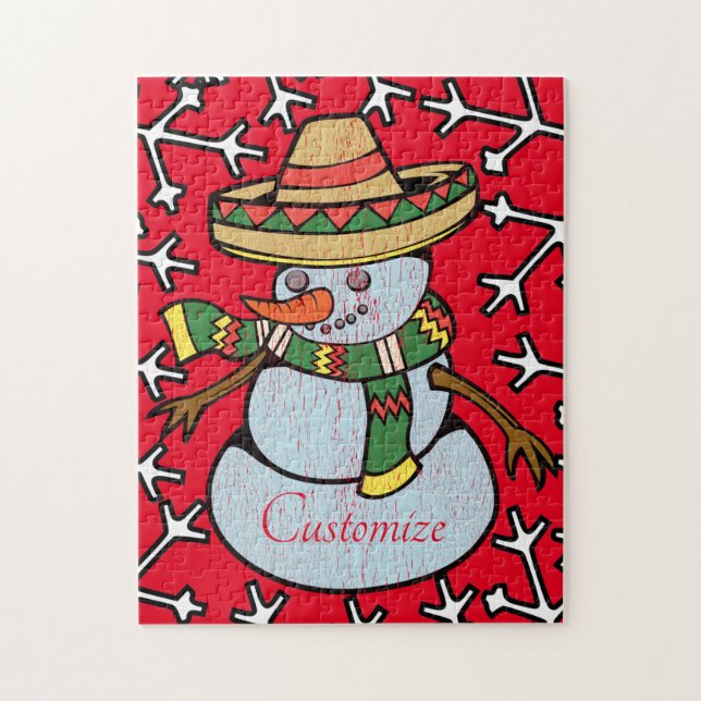 Puzzle Sombrero mexicano Santa Thunder_Cove (Vertical)