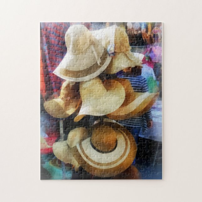 Puzzle Sombreros de Paja (Vertical)