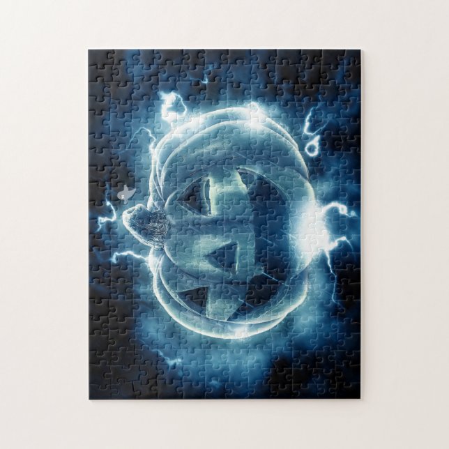 Puzzle Sombrío Jack-o-Lantern (Vertical)