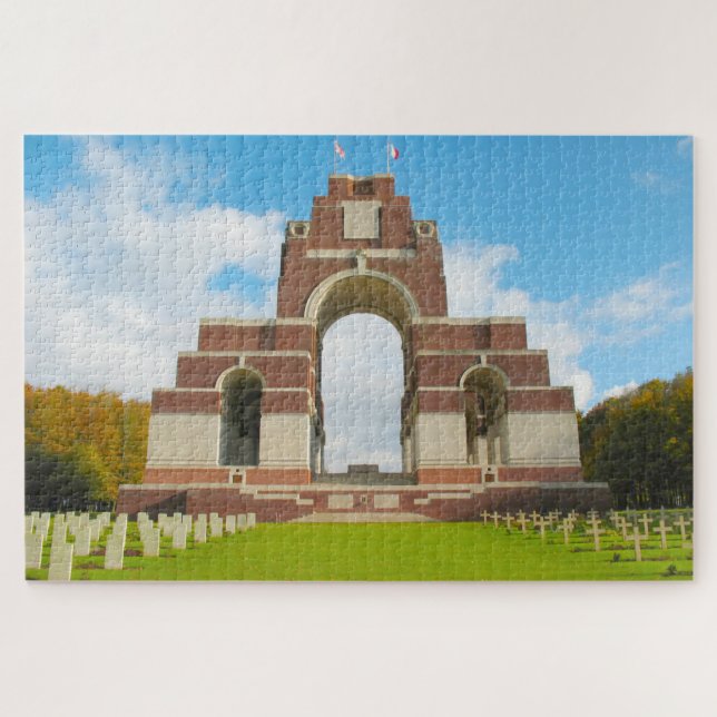 Puzzle Somme Thiepval Memorial Francia (Horizontal)