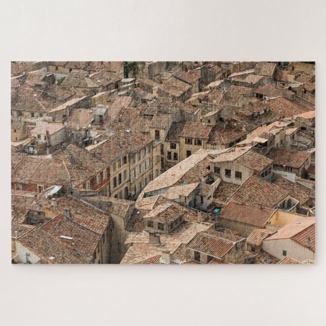 Puzzle Sommieres, Francia (Horizontal)